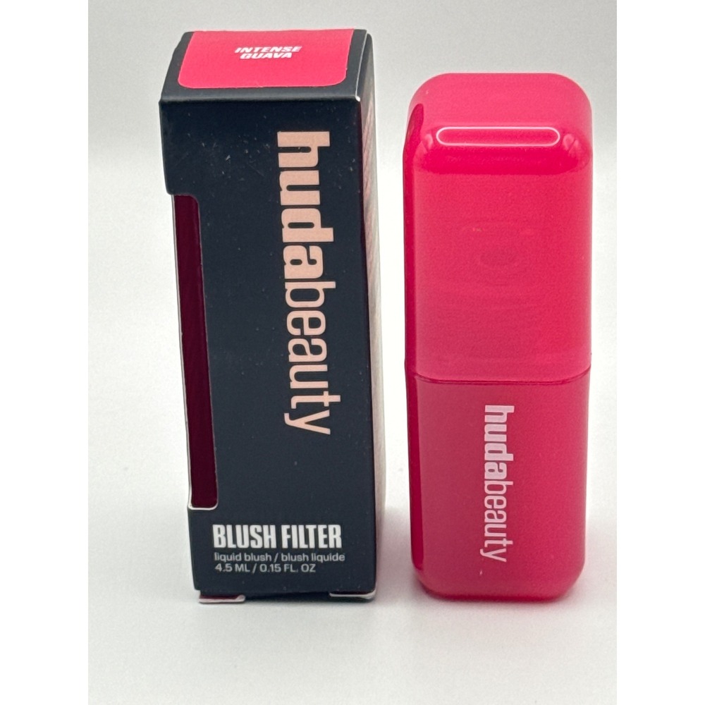 Huda Beauty Intense Guava Blush Filter Liquid Blush Womens 4.5ml Makeup New